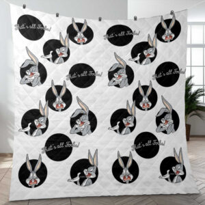 Bugs Bunny Looney Tunes Cartoon Gifts Lover Blanket