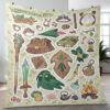 Full Items The Legend of Zelda Game Gift Lover Blanket