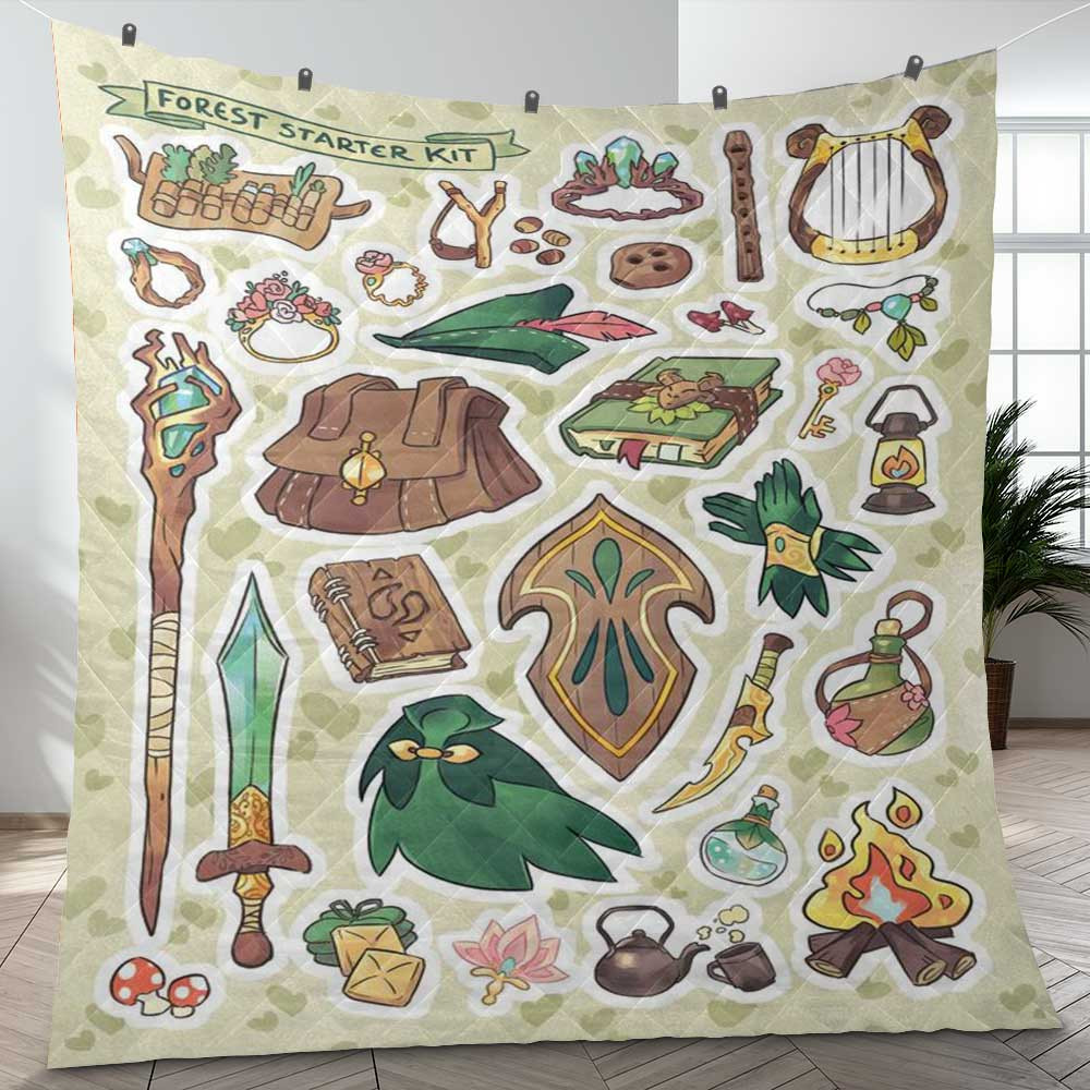 Full Items The Legend of Zelda Game Gift Lover Blanket Full Items The Legend of Zelda Game Gift Lover Blanket