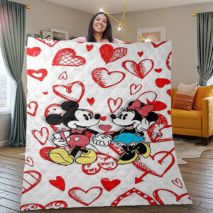 Mickey and Minnie Disney Fan Gift