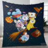 BTS BT21 Bangtan Army Fan Art Cartoon So Cute Halloween Ver21 Gift Lover Blanket