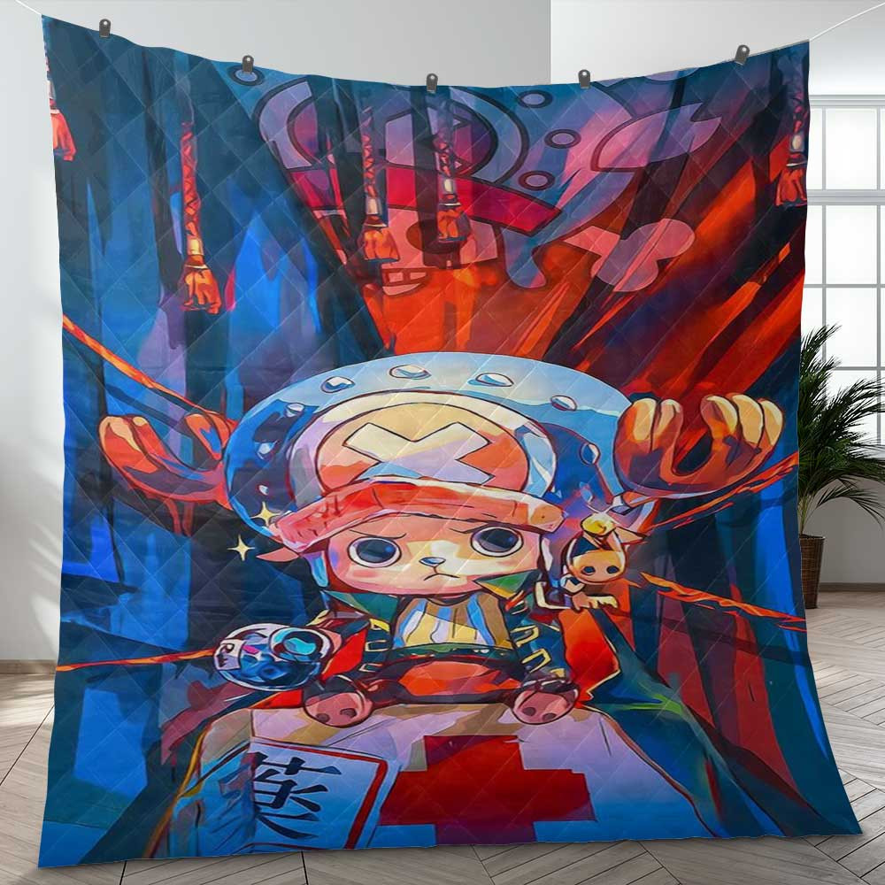 Cute Tony Tony Chopper One Piece Anime Gifts Lover Blanket Cute Tony Tony Chopper One Piece Anime Gifts Lover Blanket