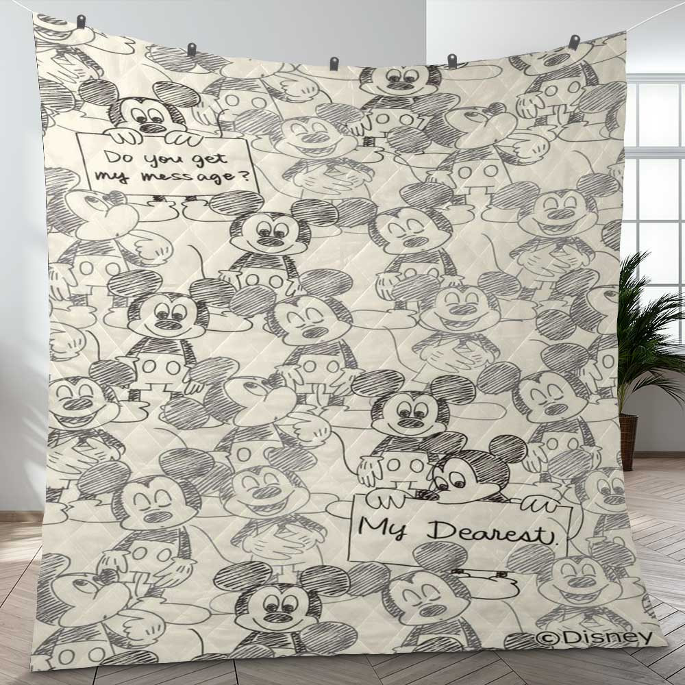 Funny Mickey Mouse Cartoon Disney Ver5 Gift Lover Blanket Funny Mickey Mouse Cartoon Disney Ver5 Gift Lover Blanket