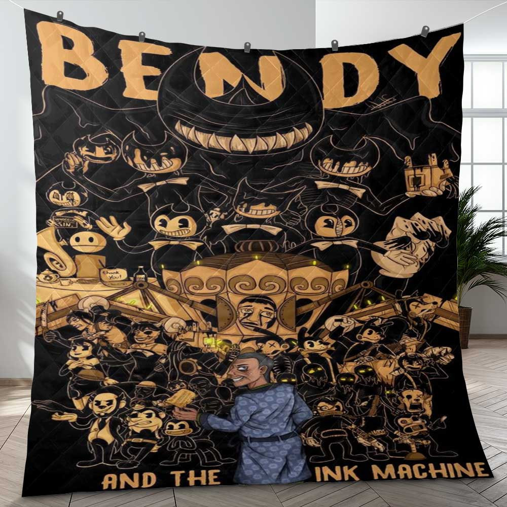 Bendy and the Ink Machine Game Gift Lover Blanket Bendy and the Ink Machine Game Gift Lover Blanket