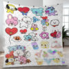 BTS BT21 Bangtan Army Fan Art Cartoon So Cute Ver25 Gift Lover Blanket