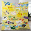 Electric Type Pokemon Sticker 1 Gift Lover Blanket