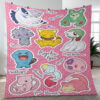 Psychic Type Pokemon Sticker 8 Gift Lover Blanket