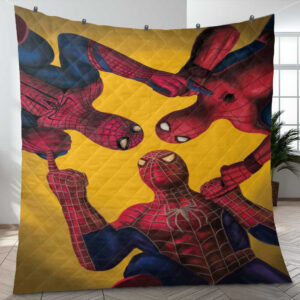 Spider Man Into the Spider Verse Marvel Comics Gift Lover Blanket