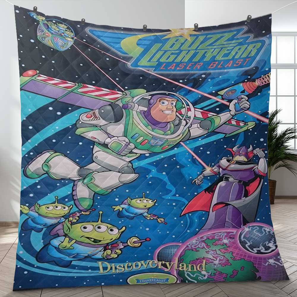 Buzz Lightyear Laser Blast Discover Land Gift Lover Blanket Buzz Lightyear Laser Blast Discover Land Gift Lover Blanket