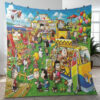 Party Snoopy Charlie Brown The Peanuts Cartoon Gift Lover Blanket