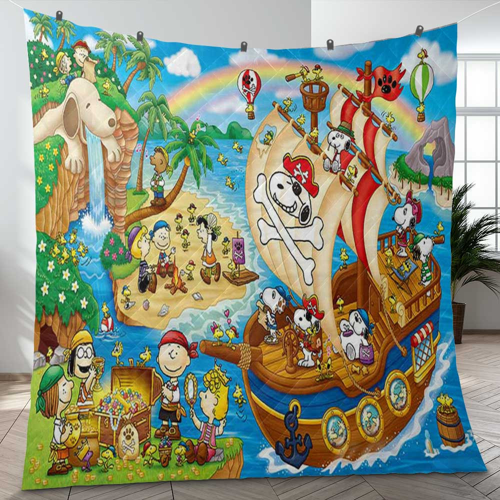 Pirate Snoopy Charlie Brown The Peanuts Cartoon Gift Lover Blanket Pirate Snoopy Charlie Brown The Peanuts Cartoon Gift Lover Blanket