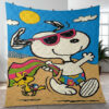 Snoopy And Woodstock Vacation Summer Peanuts Cartoon Gift Lover Blanket