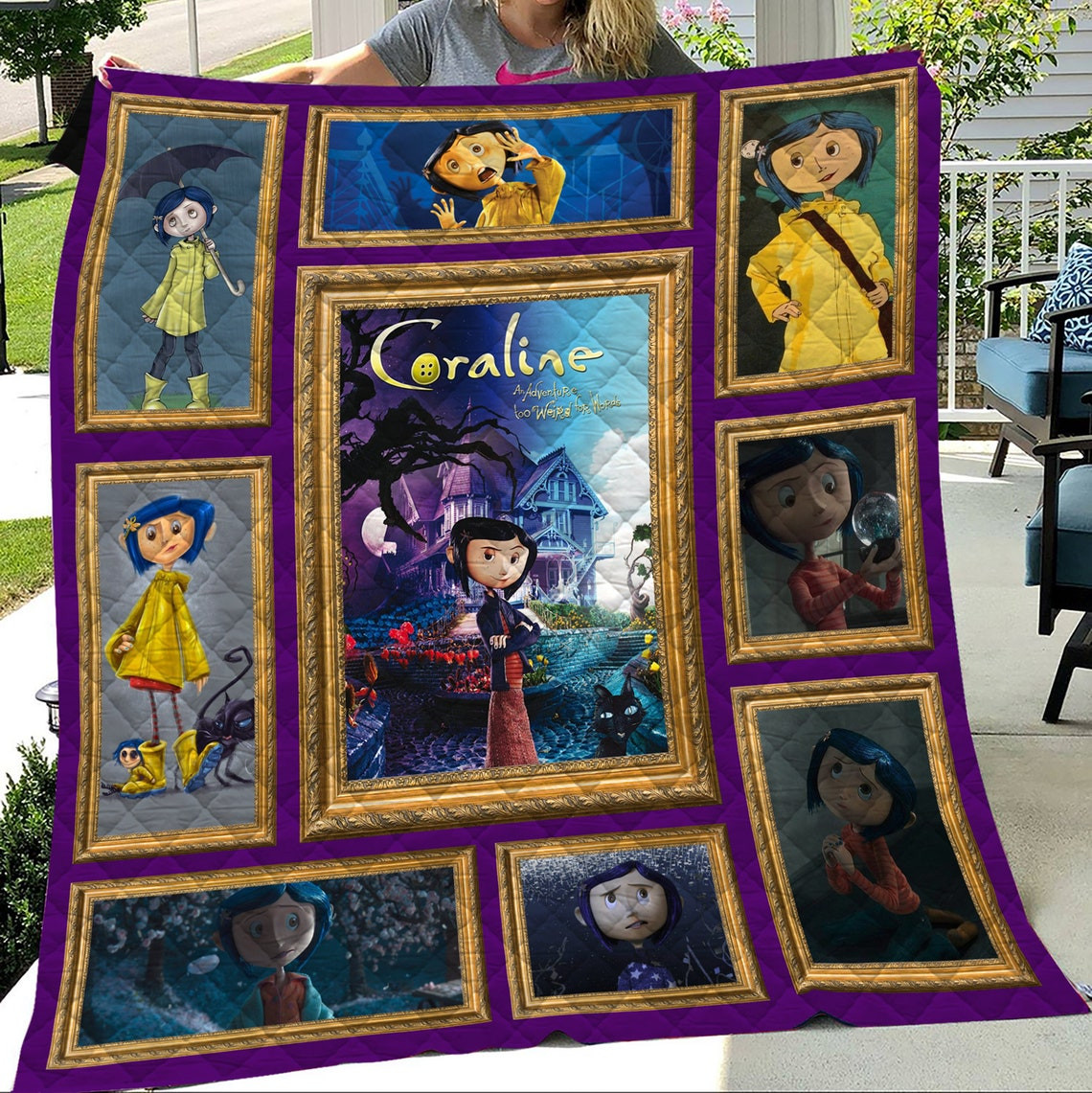 Coraline Blanket Coraline Blanket