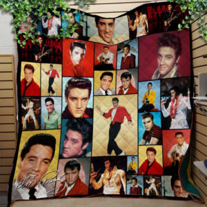 Elvis Presley Singer Music Blanket