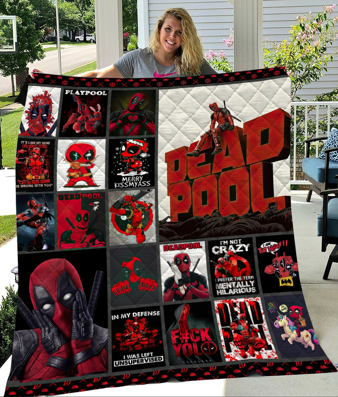 Deadpool Blanket Deadpool Blanket