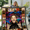 Post Malone Colorful Blanket