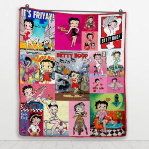 Betty Boop Cute Fleece Blanket