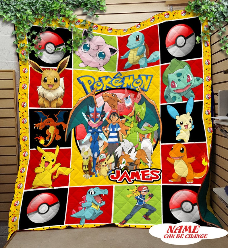Personalized Pokemon Silver Anime 178 Gift Lover Blanket Personalized Pokemon Silver Anime 178 Gift Lover Blanket