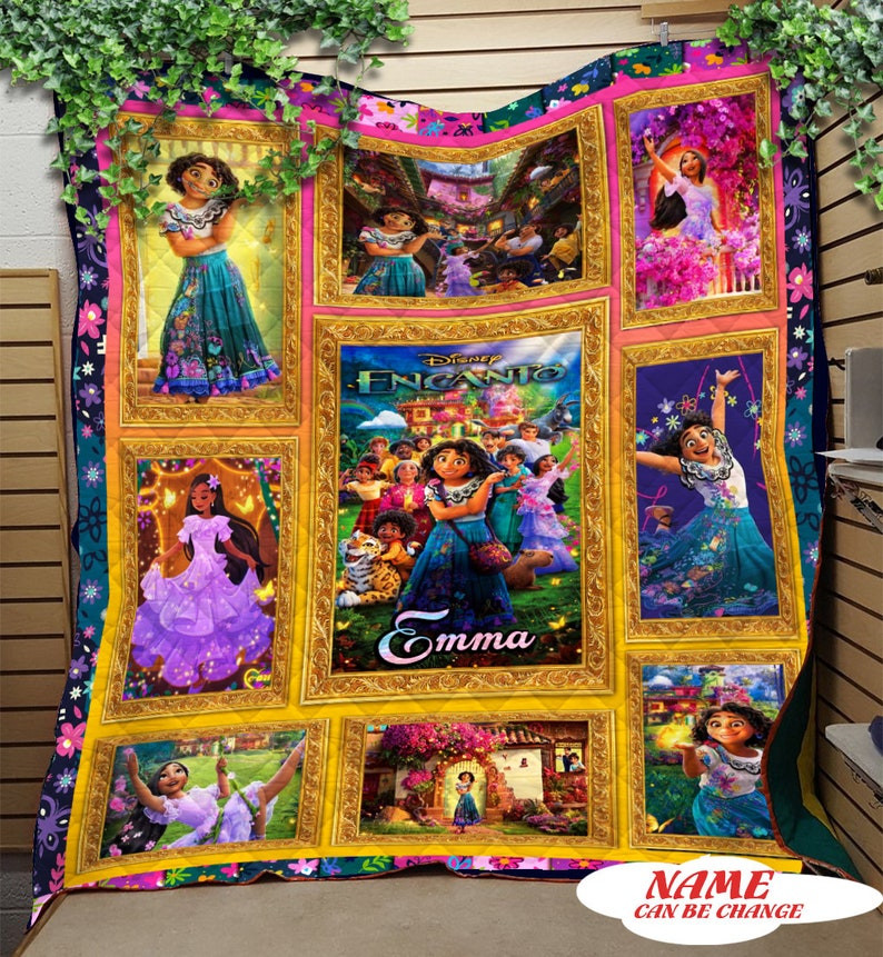 Personalized Luisa and Donkey Encanto Disney Movies 183 Gift Lover Blanket Personalized Luisa and Donkey Encanto Disney Movies 183 Gift Lover Blanket