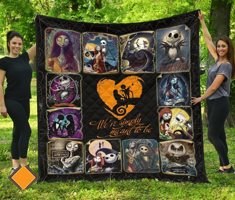 Jack Skellington and Sally Nightmare Before Christmas 193 Gift Lover Blanket Jack Skellington and Sally Nightmare Before Christmas 193 Gift Lover Blanket