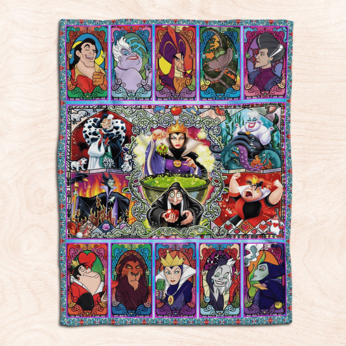 Disney The Evilest Villains Comfy Sofa Throw Blanket Gift Disney The Evilest Villains Comfy Sofa Throw Blanket Gift