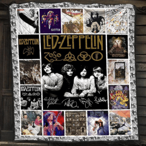 Led Zeppelin Rock Band Blanket