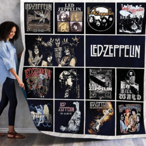 Led Zeppelin Rock Band Blanket