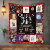 Queen Rock Band Blanket