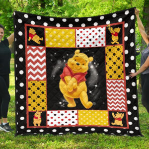 Pooh Blanket Winnie The Pooh Gift For Fan
