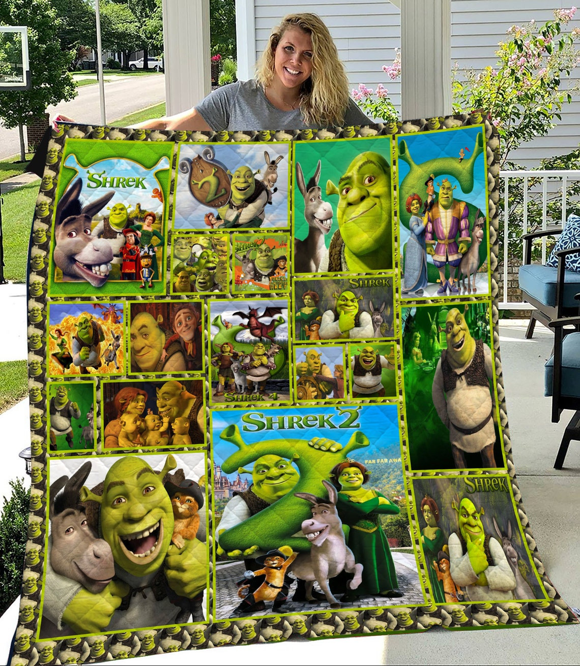 Shrek Blanket Quilt Shrek Blanket Quilt