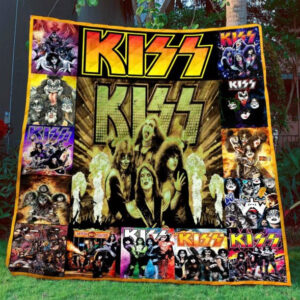 Kiss Rock Band End Of The Road World Tour Thank You For The Memories 718 Gift Lover Blanket