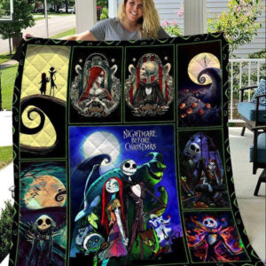 Jack Skellington And Sally The Nightmare Before Christmas Blanket 2