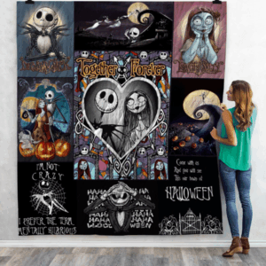 Jack Skellington And Sally The Nightmare Before Christmas Blanket 3