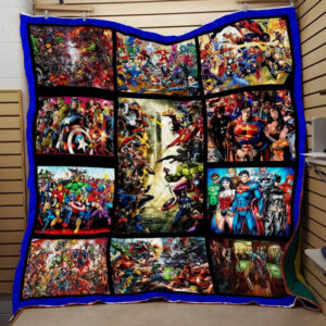 Marvel Dc Superhero Comics 1k52 Gift Lover Blanket