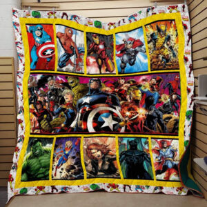 Marvel Avengers Superhero Comics Studio 1k57 Gift Lover Blanket
