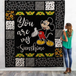Mickey Mouse My Sunshine Cartoon Disney 1k65 Gift Lover Blanket