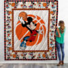 Mickey Mouse Basketball Cartoon Disney 1k68 Gift Lover Blanket