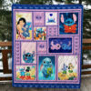 Lilo And Stitch Ohana Hawaii Cartoon Disney 1k70Gift Lover Blanket