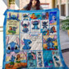 Stitch ohana Mean Family Ohana Hawaii Cartoon Disney 1k72 Gift Lover Blanket
