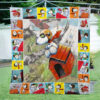 Snoopy Pilot The Peanuts Cartoon 1k90 Gift Lover Blanket