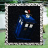 Snoopy Police Box The Peanuts Cartoon 1k102 Gift Lover Blanket