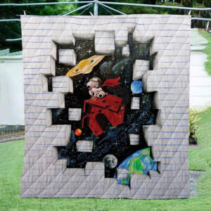 Snoopy Flying In Space The Peanuts Cartoon 1k109 Gift Lover Blanket