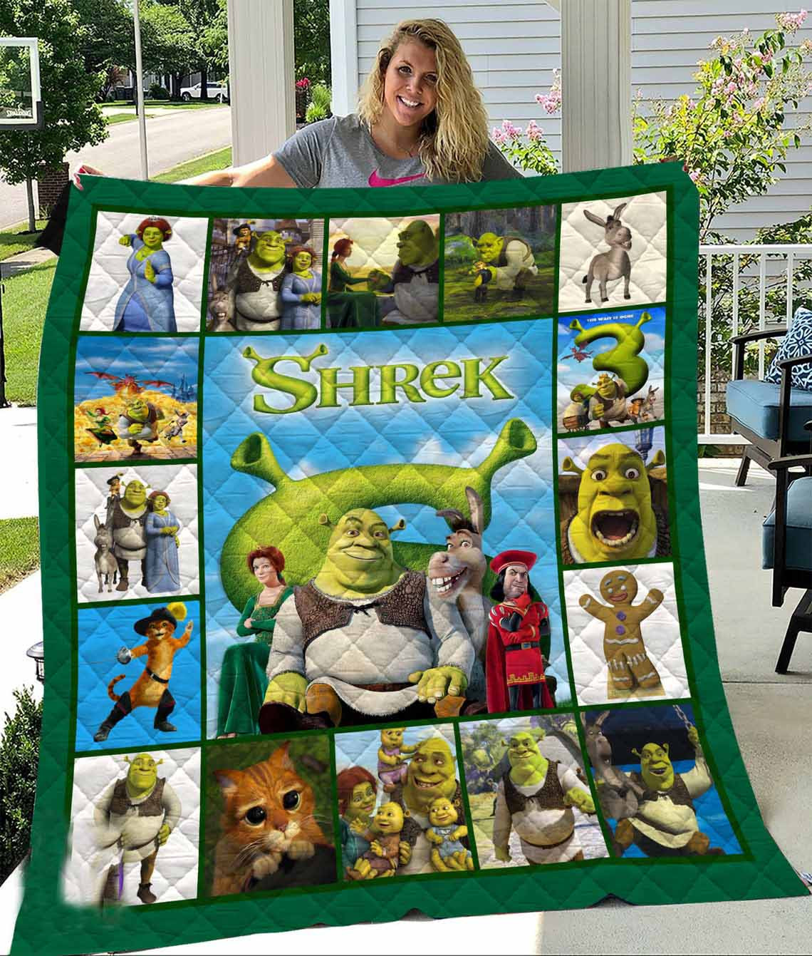 Shrek Movie Blanket Shrek Movie Blanket