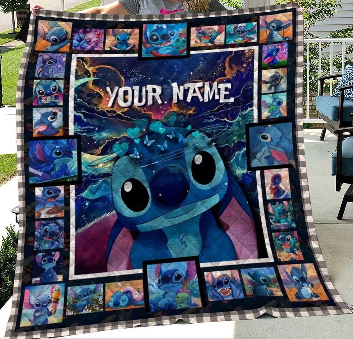 Customized Lilo And Stitch Disney Blanket Customized Lilo And Stitch Disney Blanket