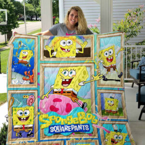 SpongeBob SquarePants Funny Cartoon Blanket