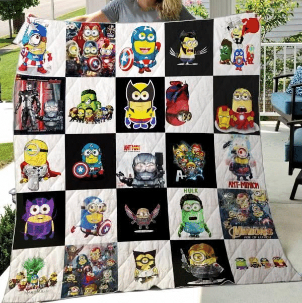 Minions Despicable Me Avengers 16 Blanket Minions Despicable Me Avengers 16 Blanket