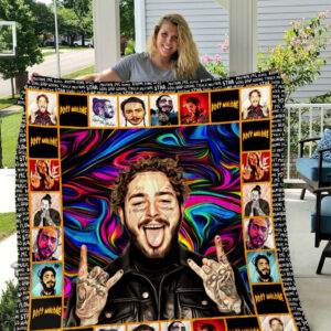 Post Malone Rapper Blanket