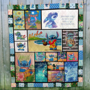 Lilo And Stitch Aloha Hawaii Disney Blanket