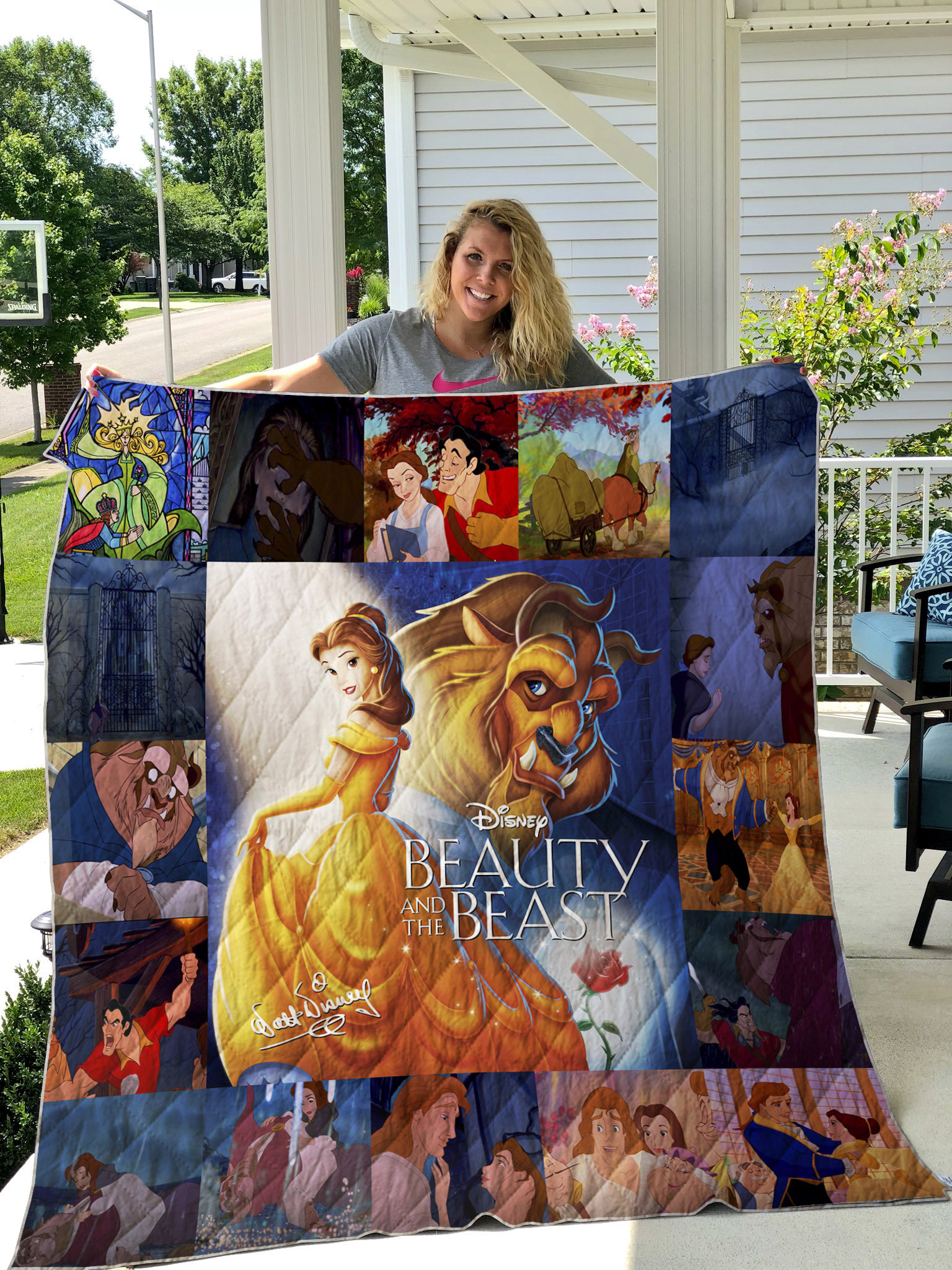 Beauty And The Beast Disney Blanket Beauty And The Beast Disney Blanket