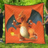 Pokemon Charizard Blanket Custom Printed Home Decoration
